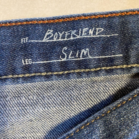 Eddie Bauer Boyfriend Slim Jeans size 12 Tall - Picture 9 of 13